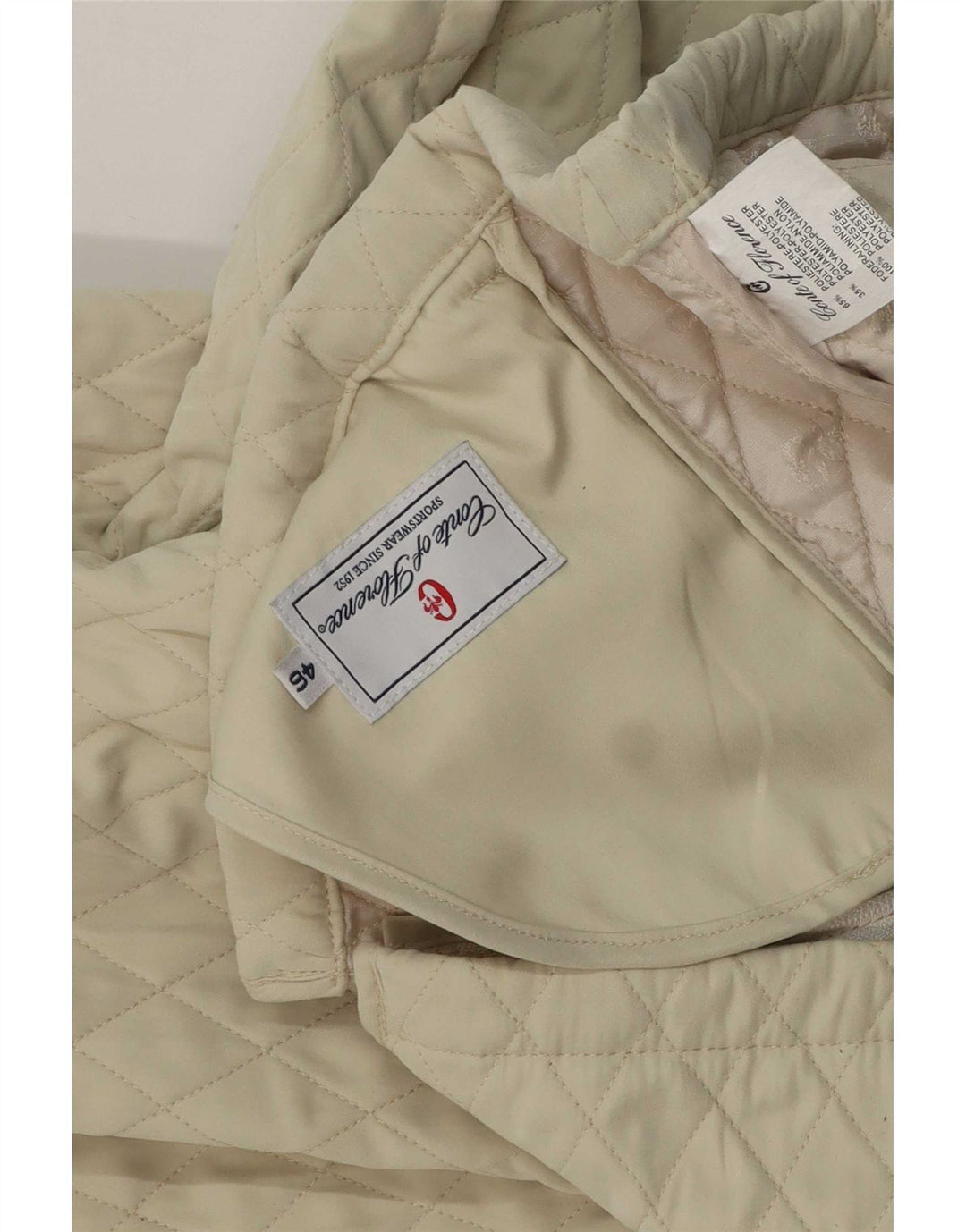 Conte of Florence Damen Steppjacke IT 46 Large Grün Polyester