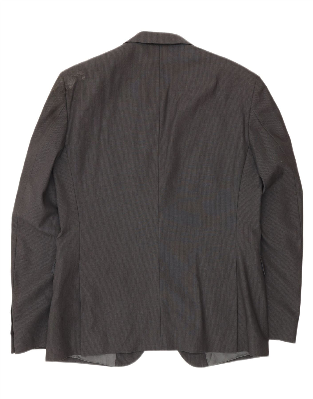 Calvin Klein Herren 2-Knopf-Blazerjacke IT 52 XL graue Wolle