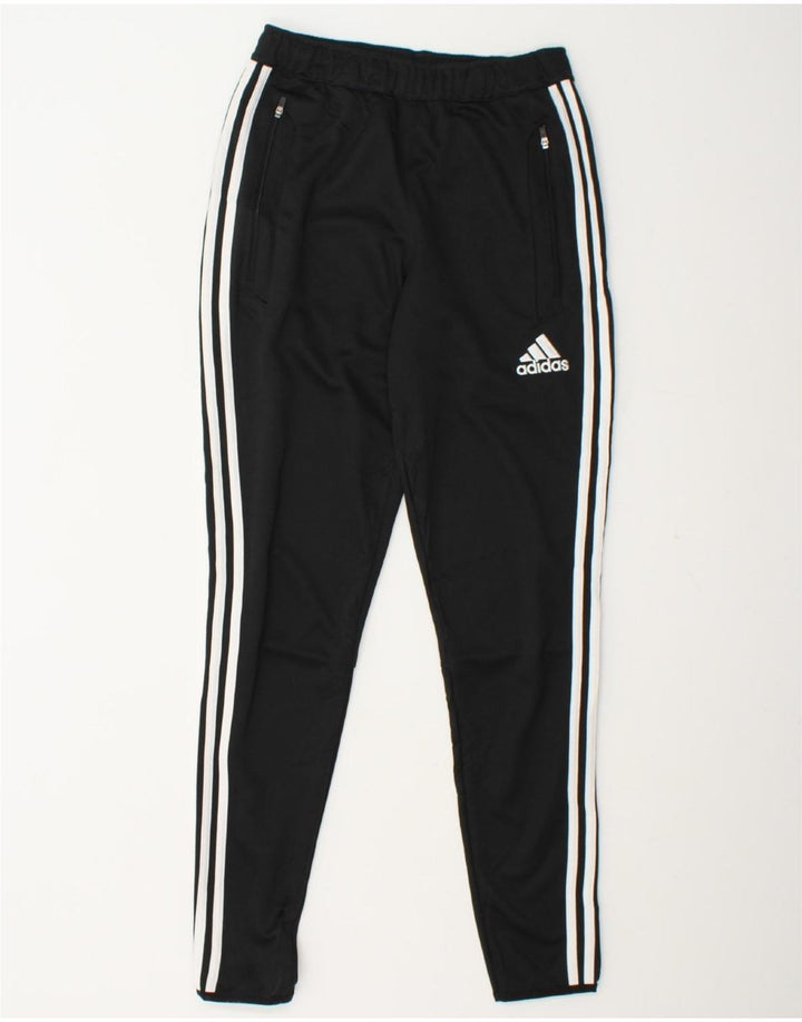 ADIDAS Womens Climacool Tracksuit Trousers UK 10 Small  Black Polyester Vintage Adidas and Second-Hand Adidas from Messina Hembry 