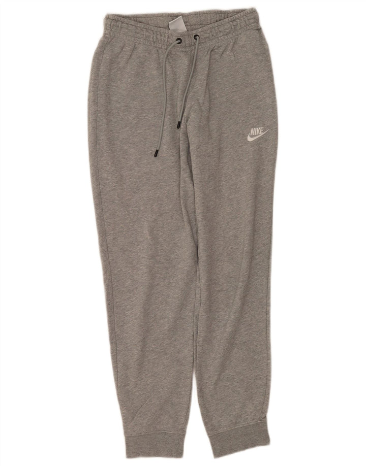 Nike Damen-Trainingshose, Jogginghose, Größe S, Größe S, Grau, Baumwolle