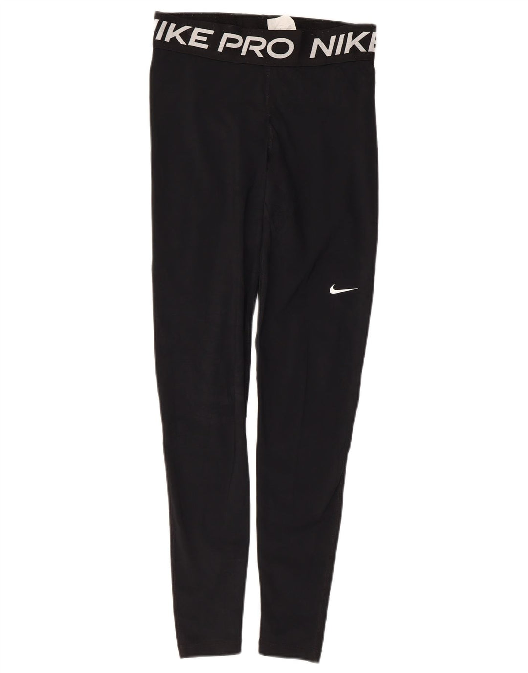 Nike Womens Graphic Leggings UK 8 Small Schwarz Polyester