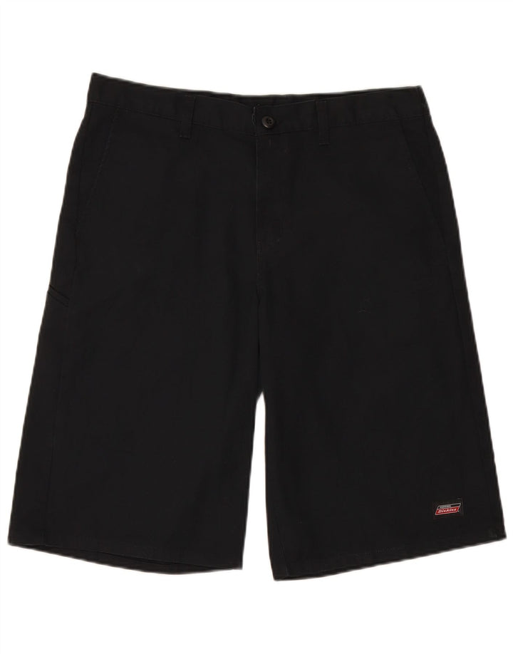 DICKIES Herren Chino-Shorts W32 Mittelschwarzes Polyester