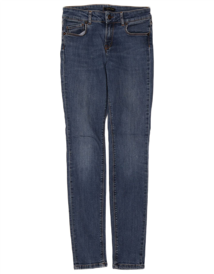 MASSIMO DUTTI Damen Skinny Jeans W26 L29 Blaue Baumwolle