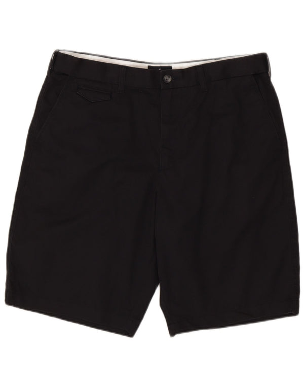 Marks & Spencer Herren-Chinoshorts W36, Größe L, Marineblau, Baumwolle