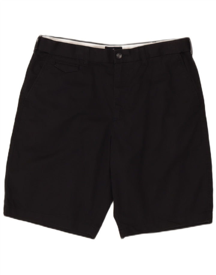 Marks & Spencer Herren-Chinoshorts W36, Größe L, Marineblau, Baumwolle