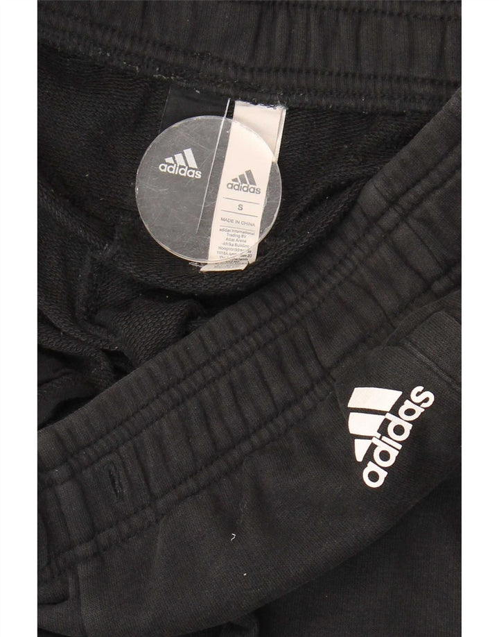 Adidas Herren-Trainingshose, Jogginghose, Größe S, Schwarz, Baumwolle