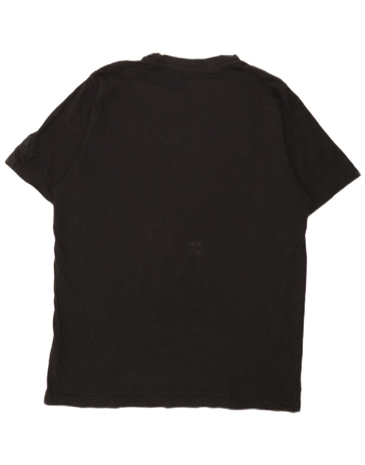 Adidas Herren Regular Graphic T-Shirt Top Medium Schwarz