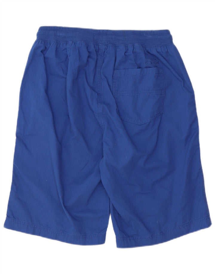 Weird Fish Herren Chinoshorts W32 mittelblaue Baumwolle