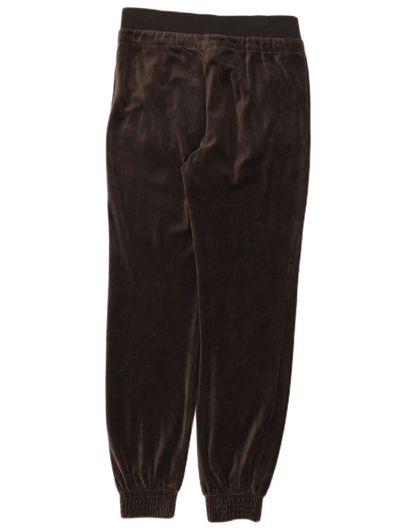 Adidas Damen Trainingshose Jogger UK 8 Small Braune Baumwolle