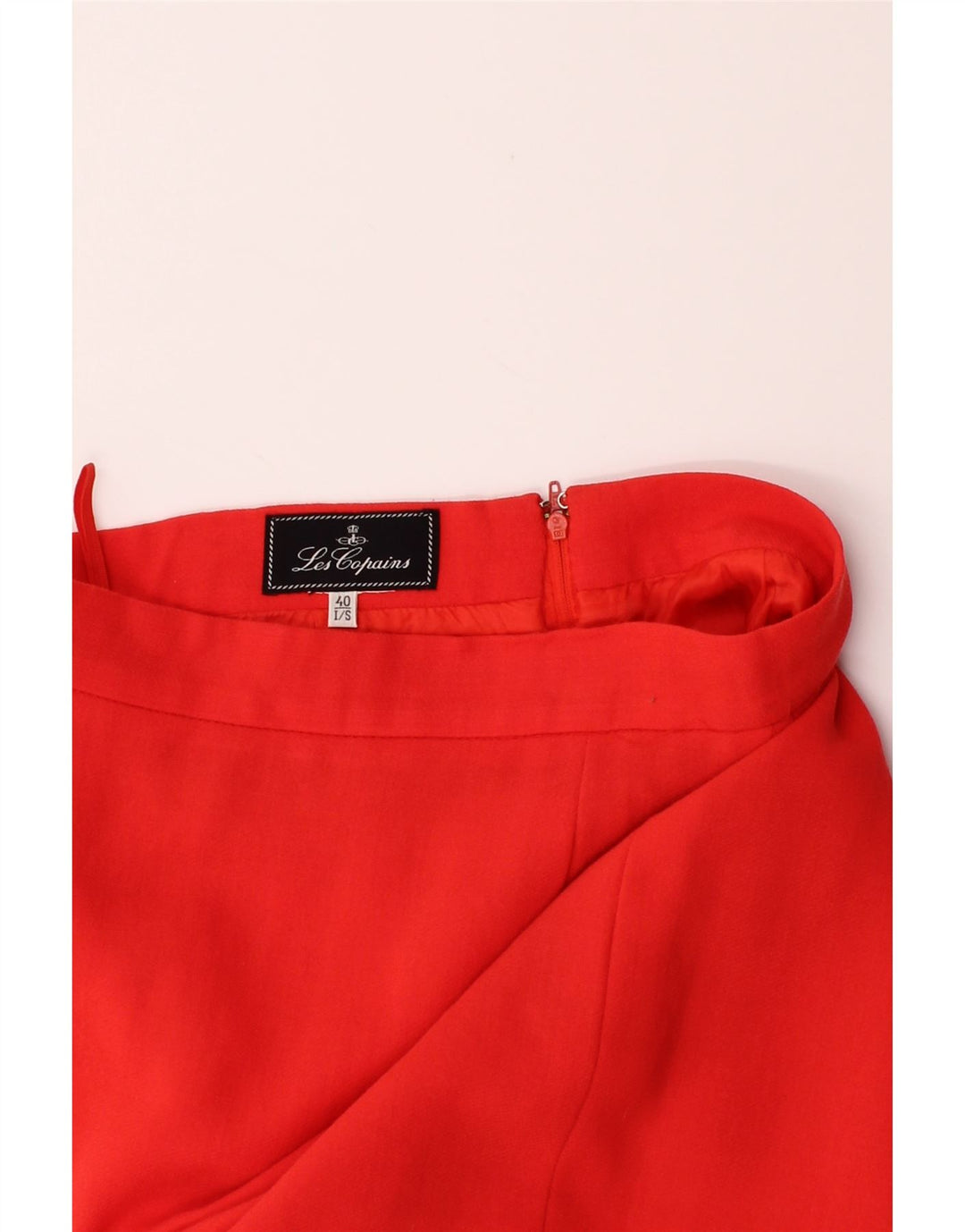 LES COPAINS Womens Pencil Skirt IT 40 Small W26 Red Vintage Les Copains and Second-Hand Les Copains from Messina Hembry 