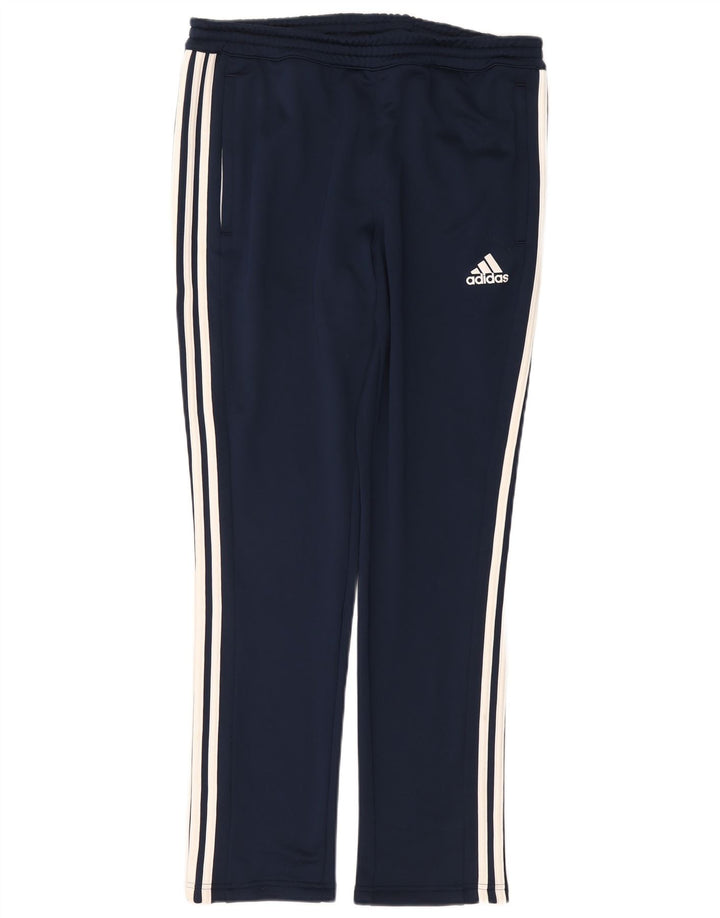 ADIDAS Herren-Trainingshose, groß, marineblau, Polyester