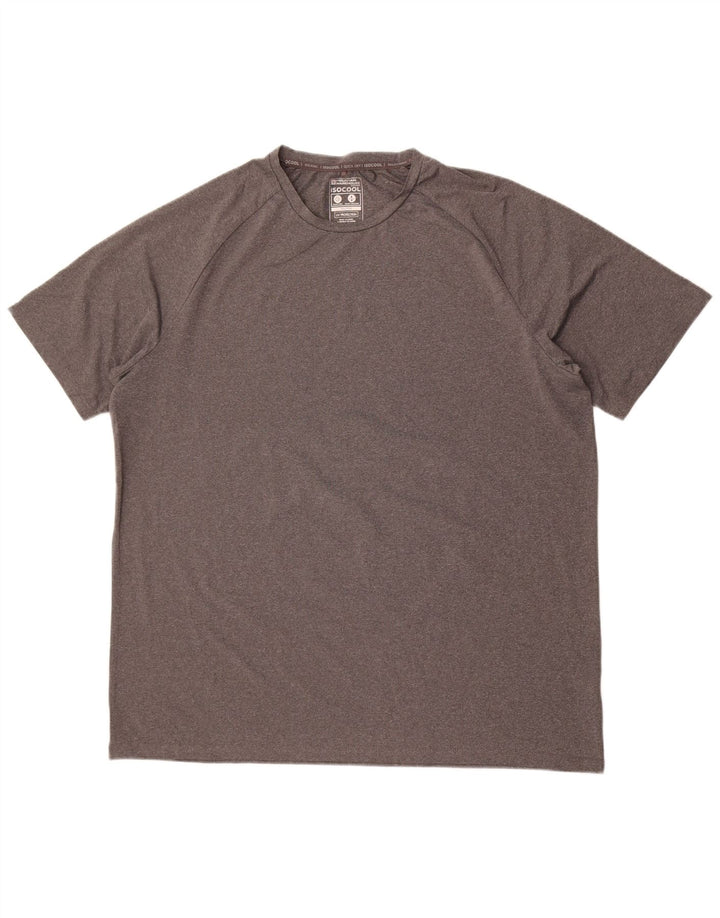Mountain Warehouse Herren-T-Shirt-Oberteil 2XL, graues Polyester