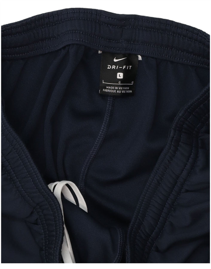 NIKE Herren Dri Fit Trainingshose, Größe L, Marineblau