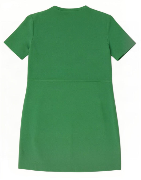 Zara Damen Etuikleid UK 10 Small Grün