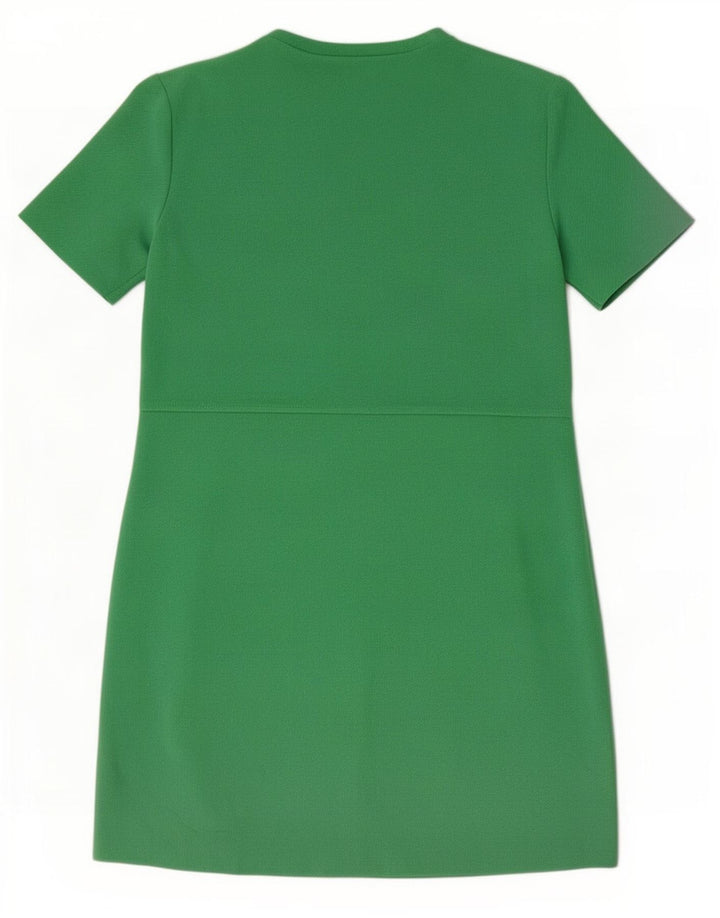 Zara Damen Etuikleid UK 10 Small Grün