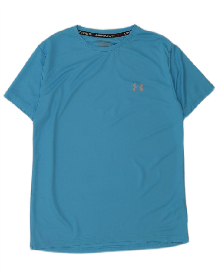 Under Armour Herren T-Shirt Top Small Blau Baumwolle