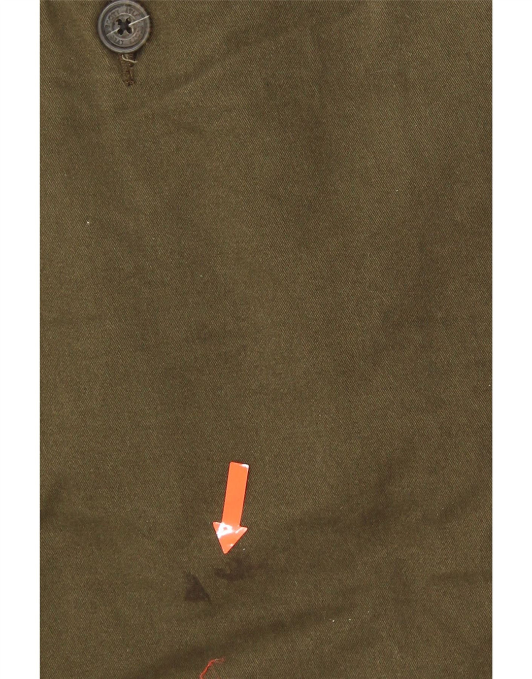 LYLE & SCOTT Herren Chinoshorts W36 Large Khaki Baumwolle