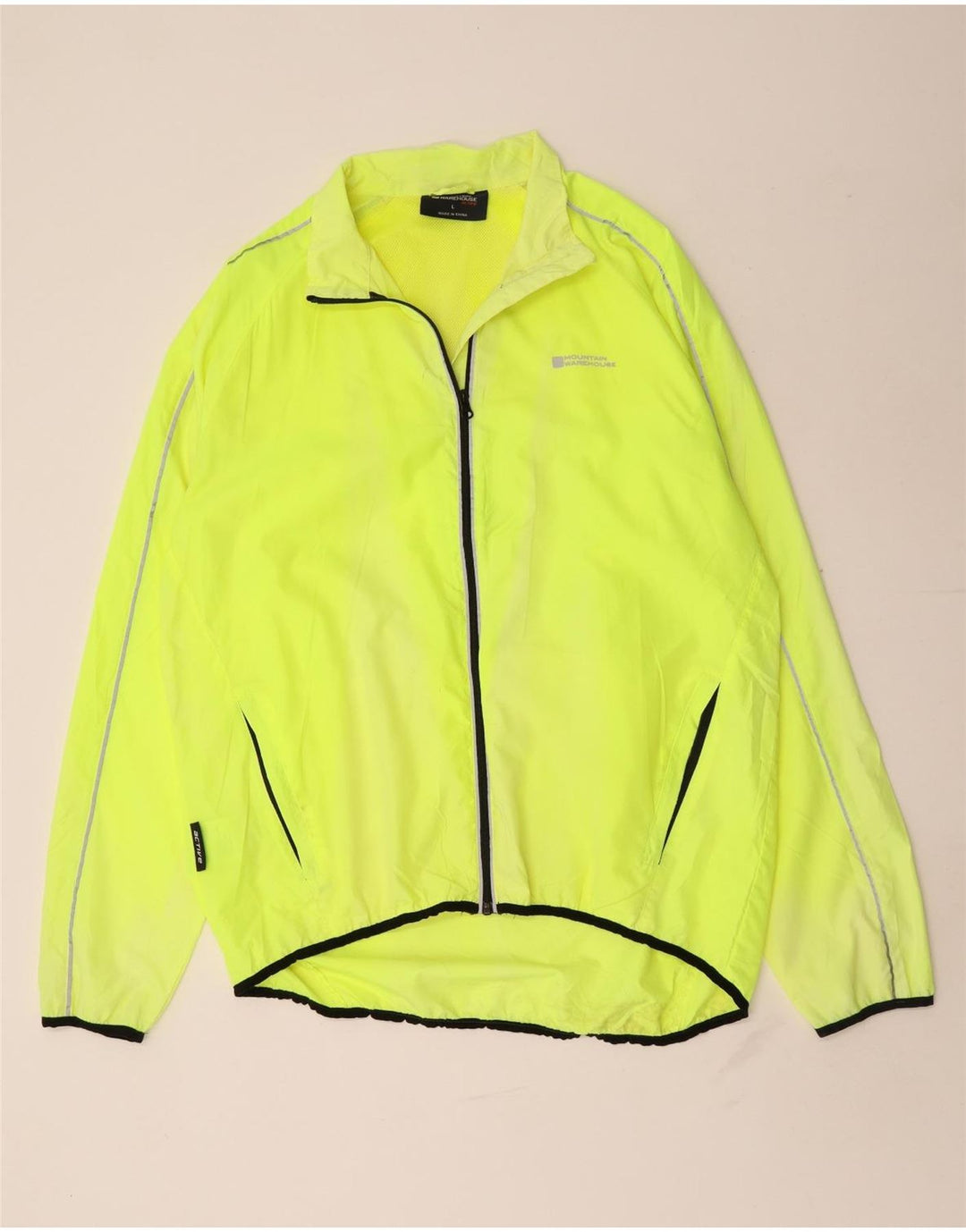 Mountain Warehouse Herren-Trainingsanzugoberteil, UK-Größe 40, Größe L, grün, Polyester