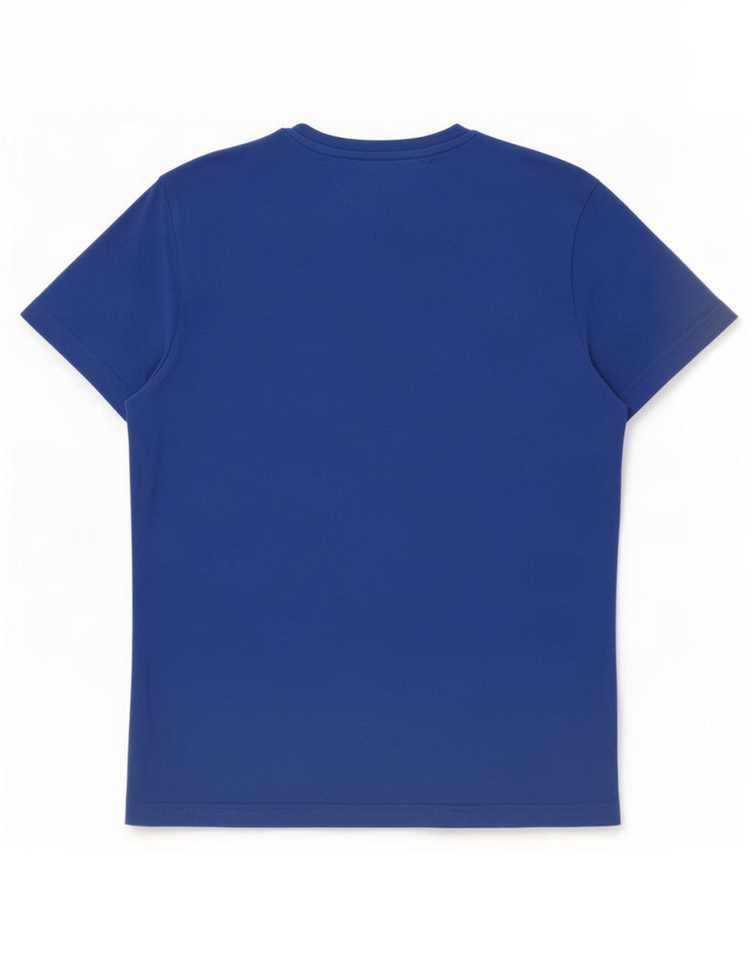 Tommy Hilfiger Herren-T-Shirt mit Grafik, mittelblaue Baumwolle