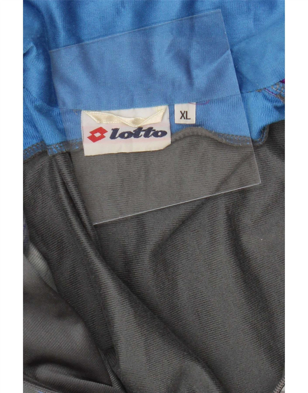 Lotto Herren-Trainingsanzugoberteil mit Grafik, XL, Grau, Farbblock