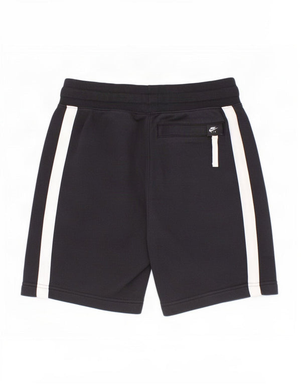 Nike Boys Sport Shorts 8-9 Years Small Black Colourblock Cotton