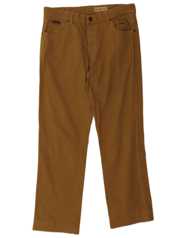 Wrangler Herren Texas Straight Freizeithose W34 L30 Braun