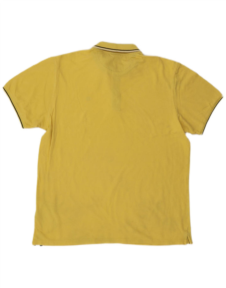 CHAMPION Herren Poloshirt XL Gelb Baumwolle