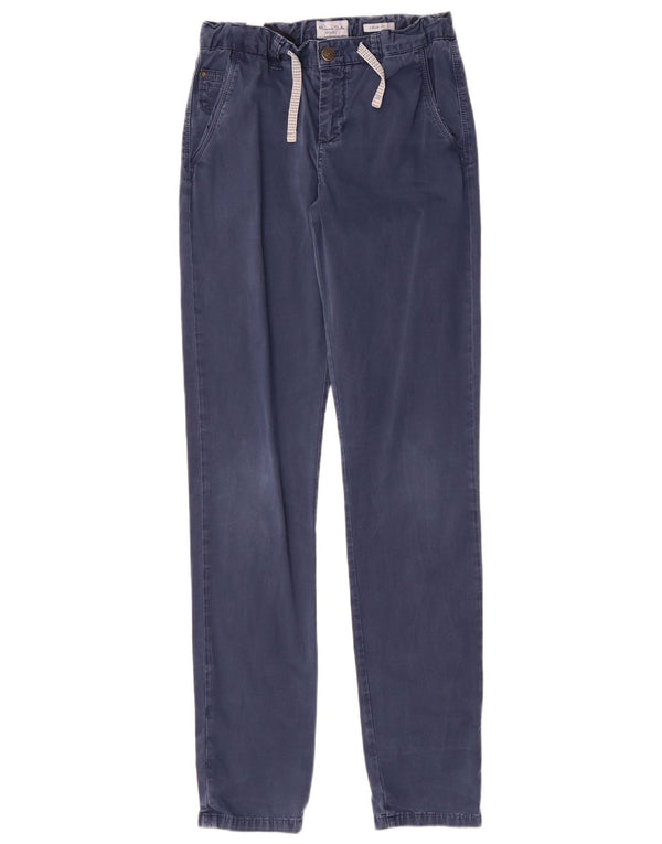 Massimo Dutti Jungen Casual Fit Slim Chino Hose 13–14 Jahre W26 L33 Blau