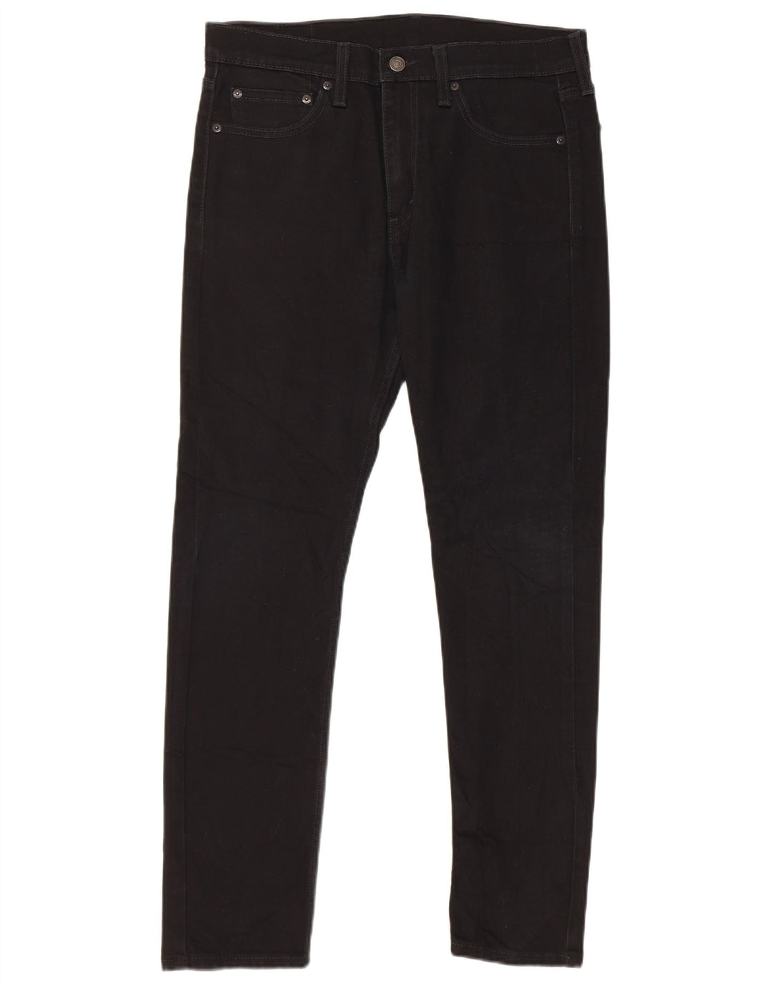Levi's Damen Slim Jeans W32 L30 Schwarze Baumwolle