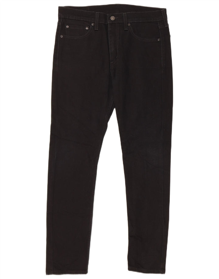 Levi's Damen Slim Jeans W32 L30 Schwarze Baumwolle
