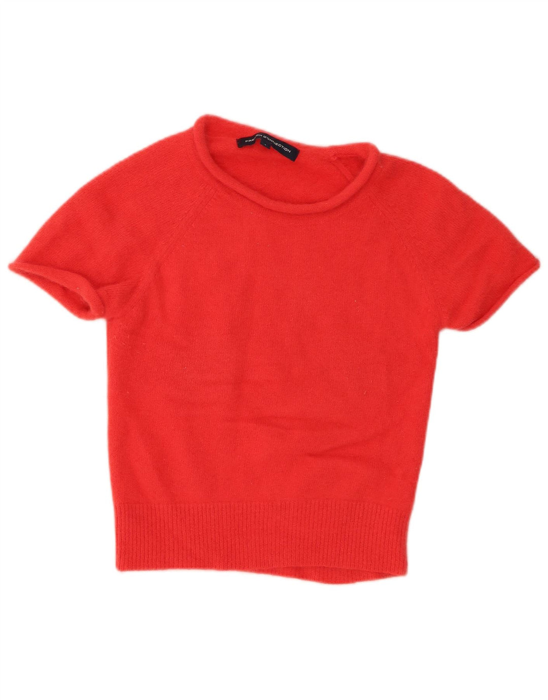 French Connection Damen-Pullover mit U-Boot-Ausschnitt, Gr. 10, Rot
