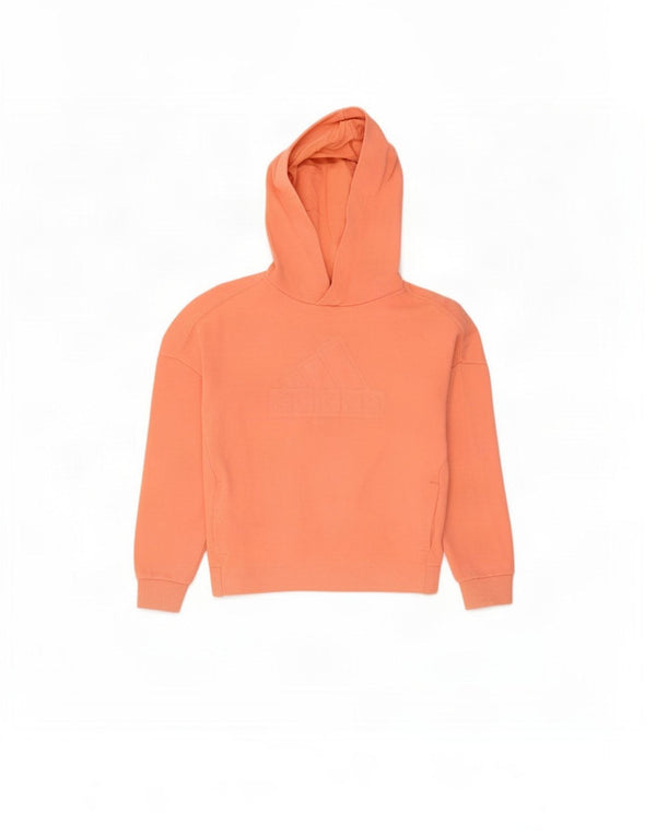 Adidas Mädchen Graphic Hoodie Pullover 7–8 Jahre rosa Baumwolle