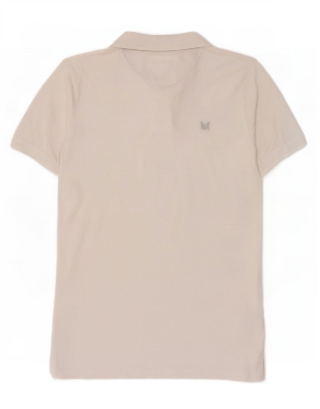 Crew Clothing Herren-Poloshirt aus mittelweißer Baumwolle