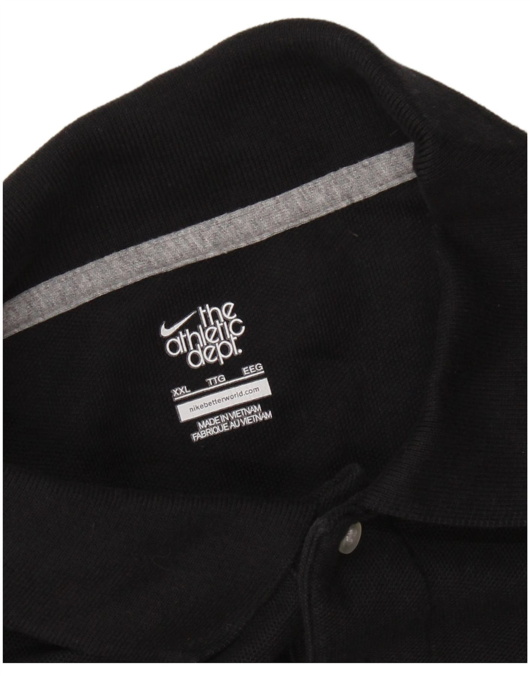 Nike Herren Poloshirt 2XL Schwarz