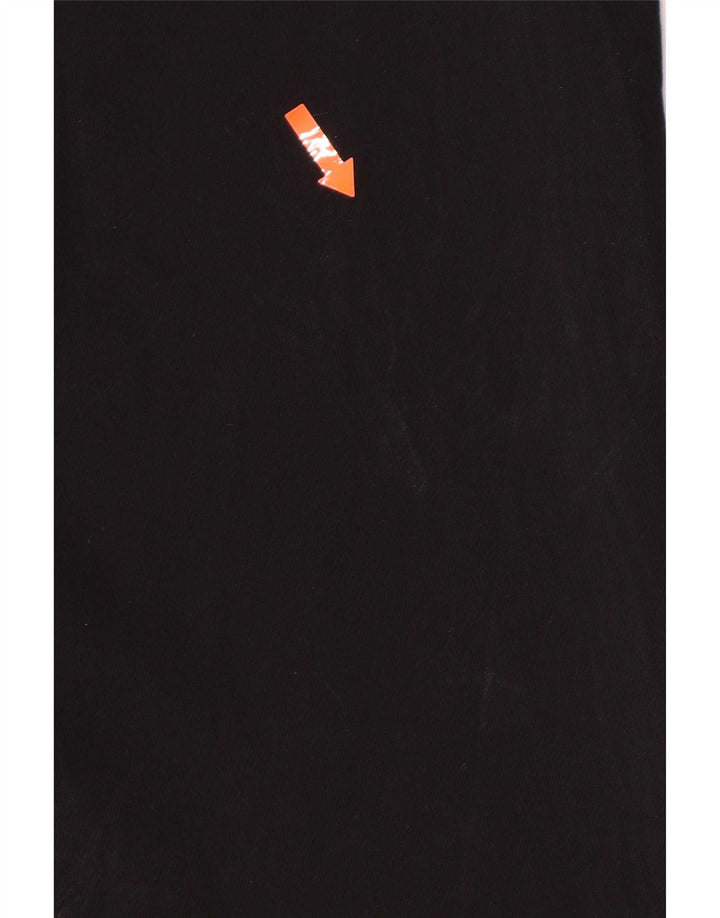 Zara Damen Bootcut Freizeithose 2XL W38 L32 Schwarz