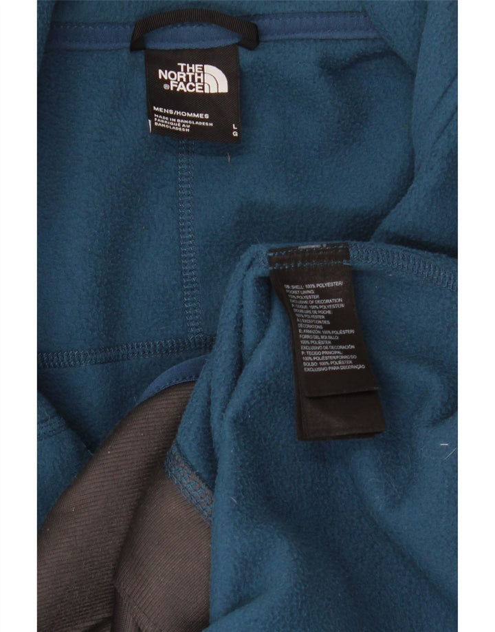 The North Face Herren Liner Fleecejacke UK 40 Large Blau Polyester
