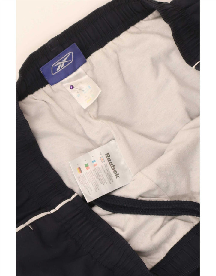 Reebok Herren Bermuda Sport Shorts Medium Marineblau Polyester