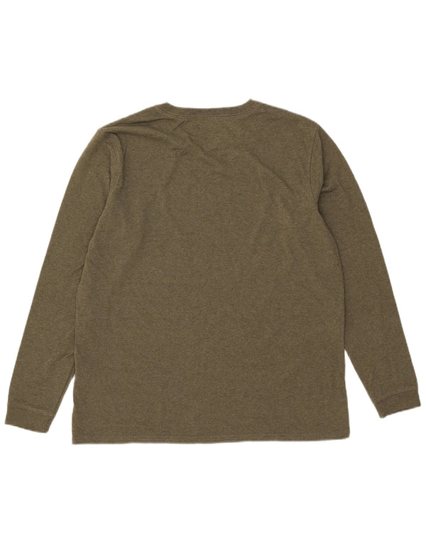Carhartt Womens Loose Fit Graphic Top Langarm US 12/14 Large Khaki