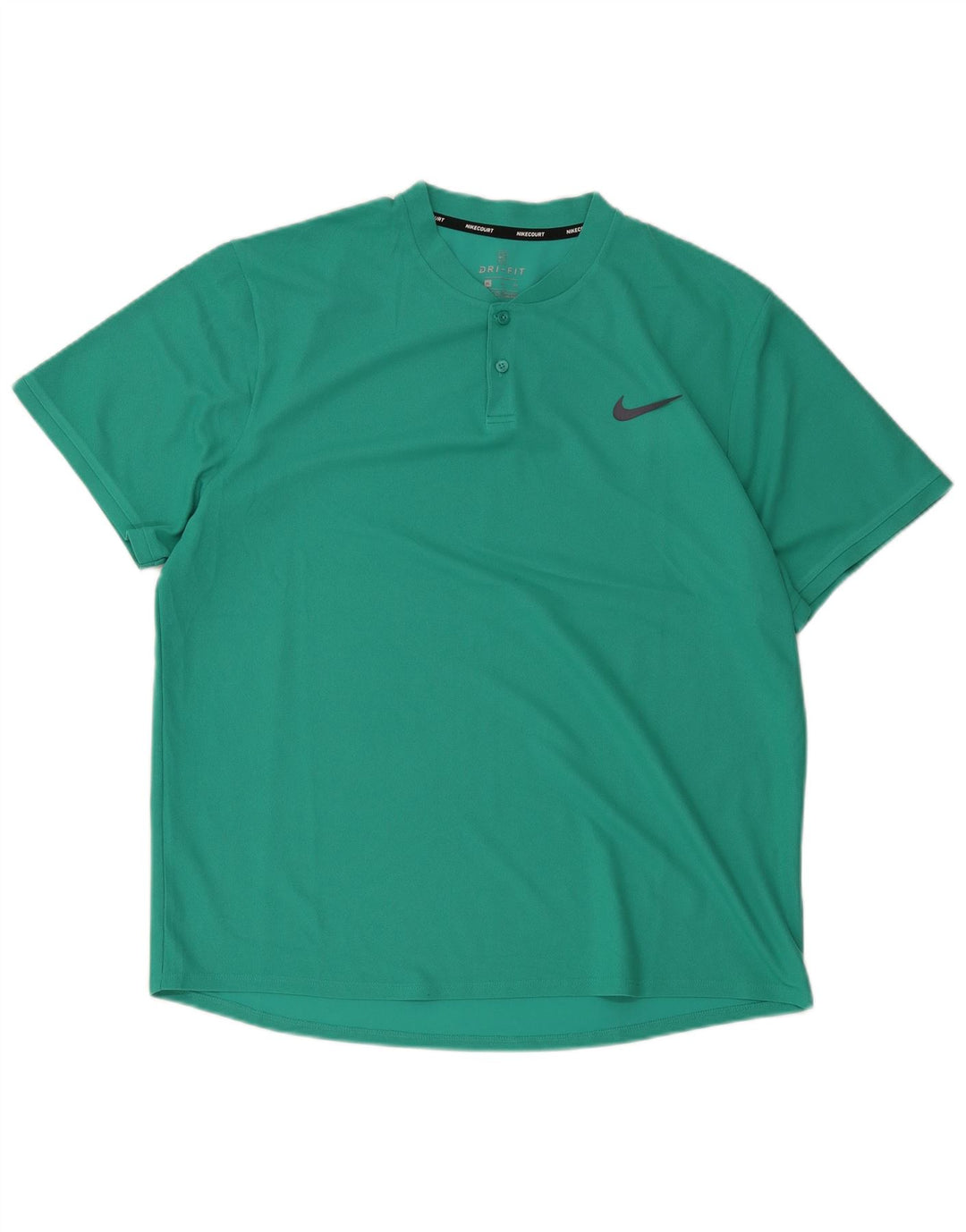 Nike Herren Dri Fit T-Shirt Top XL Grün Polyester