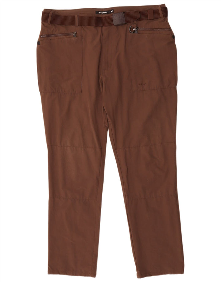 Rohan Herren-Freizeithose, gerade, W40, L31, braun, Polychlorid