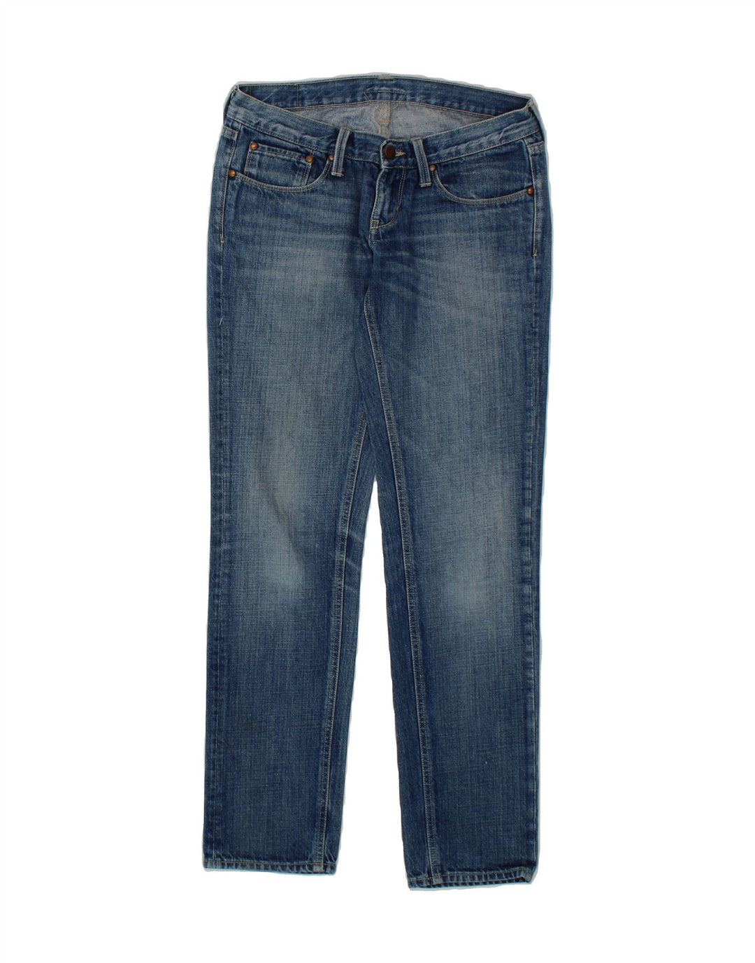 MELTIN' POT Womens Straight Jeans W28 L31 Blue Cotton Vintage Meltin' Pot and Second-Hand Meltin' Pot from Messina Hembry 