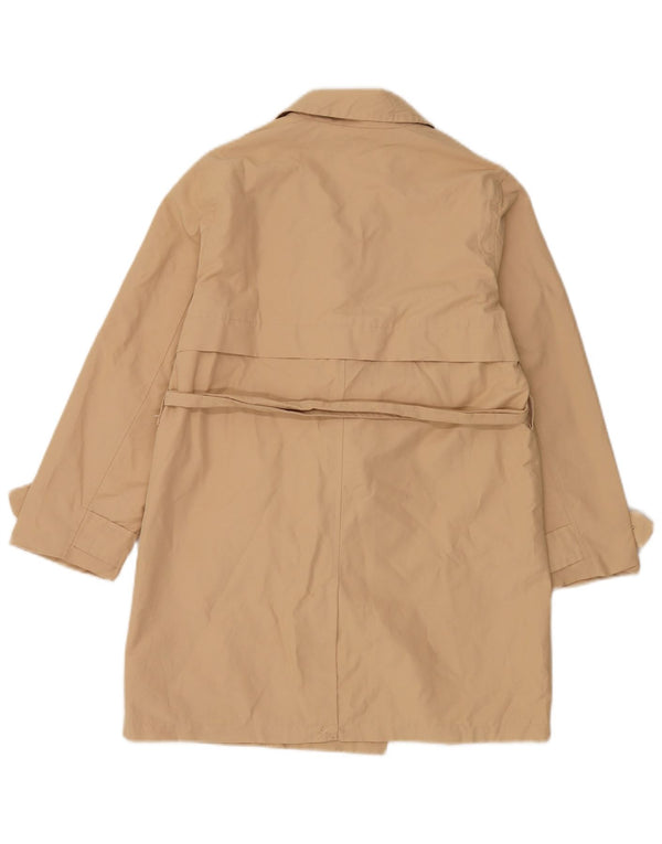 Zara Mädchen-Trenchcoat, 9–10 Jahre, beige Baumwolle