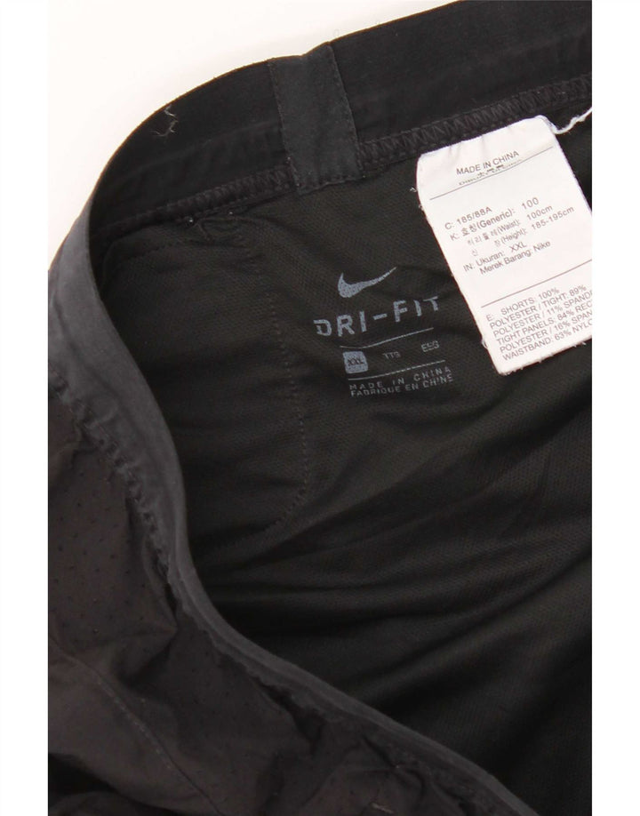Nike Herren Dri Fit Sport Shorts 2XL Schwarz Polyester