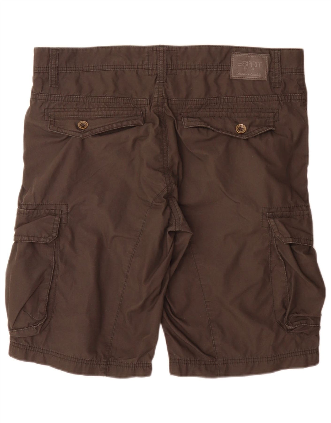 Esprit Herren Cargo-Shorts, Größe L, W36, Grau, Baumwolle