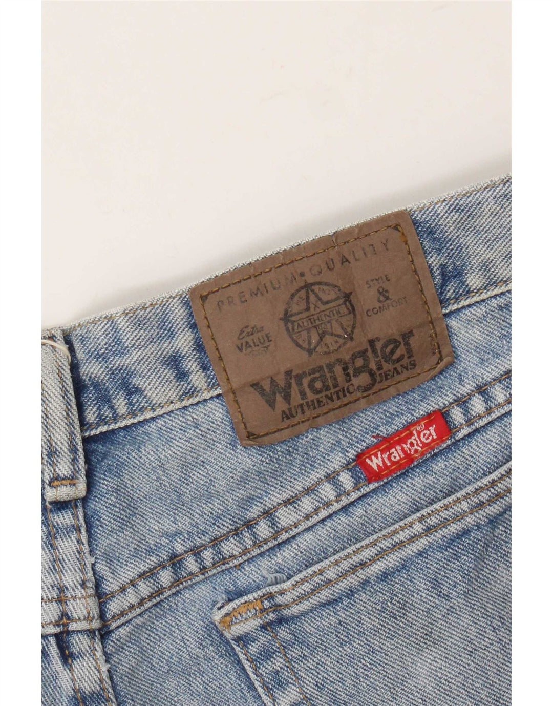 Wrangler Herren Straight Jeans W28 L29 Blau