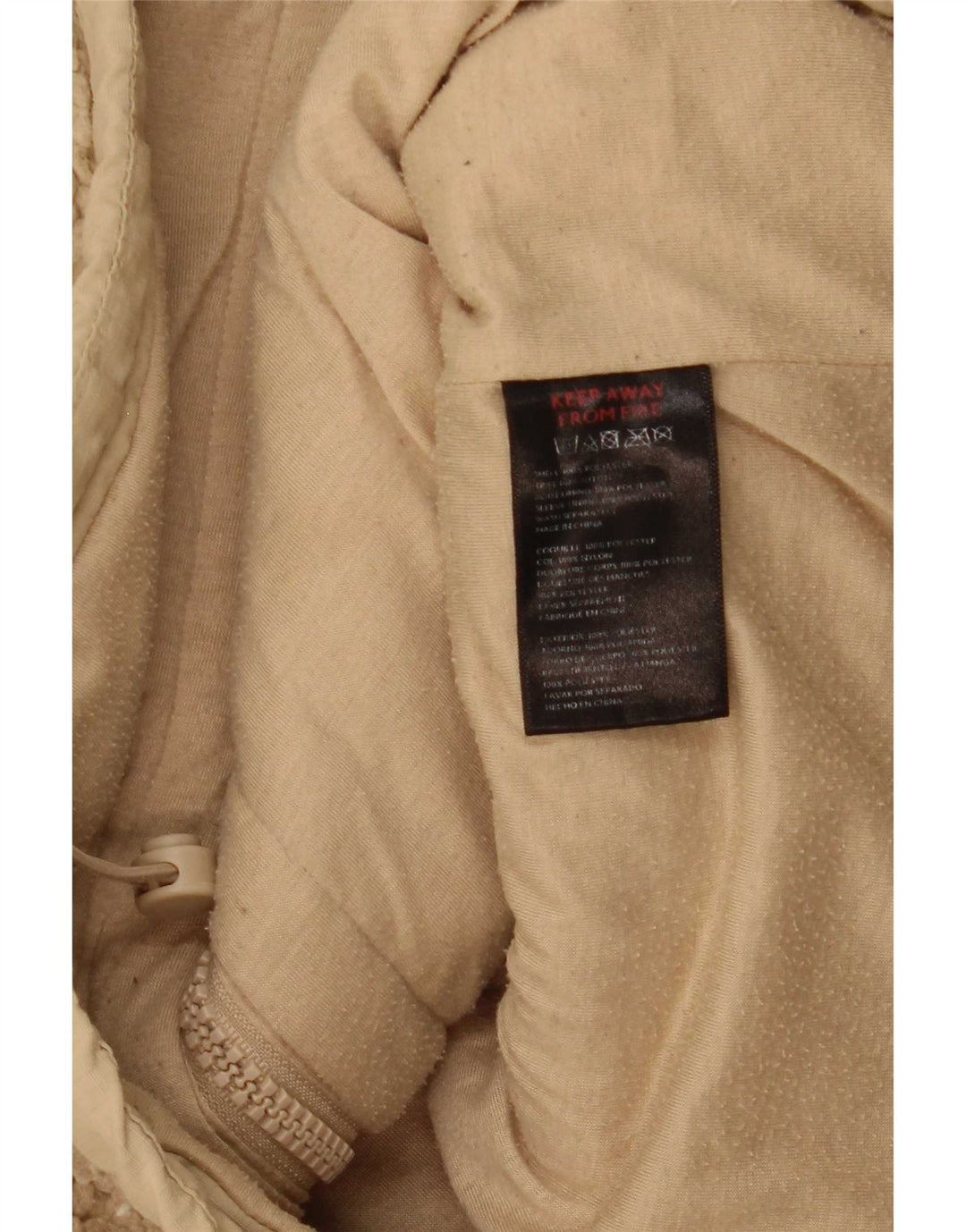 Urban Outfitters Herren Fleecejacke UK 36 Small Beige Polyester