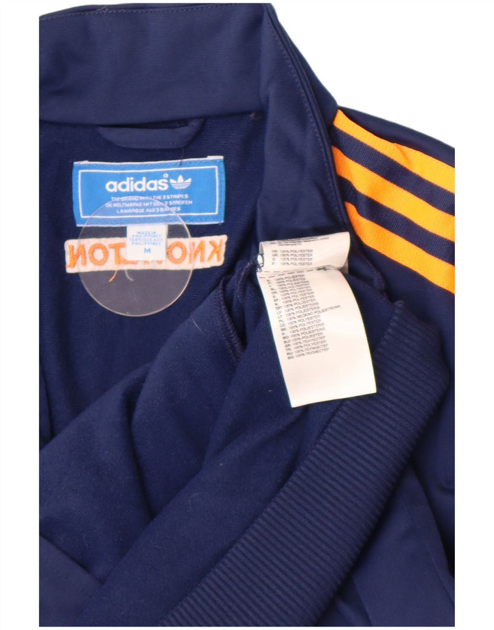 Adidas Jungen Grafik-Trainingsanzug-Top-Jacke, 10–11 Jahre, mittleres Marineblau