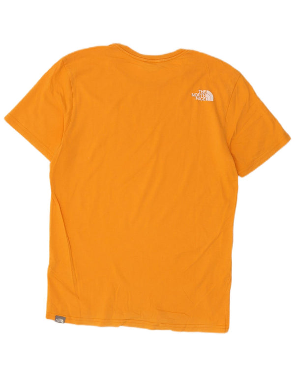 The North Face Herren-T-Shirt mit Grafik, Größe S, Gelb, Baumwolle