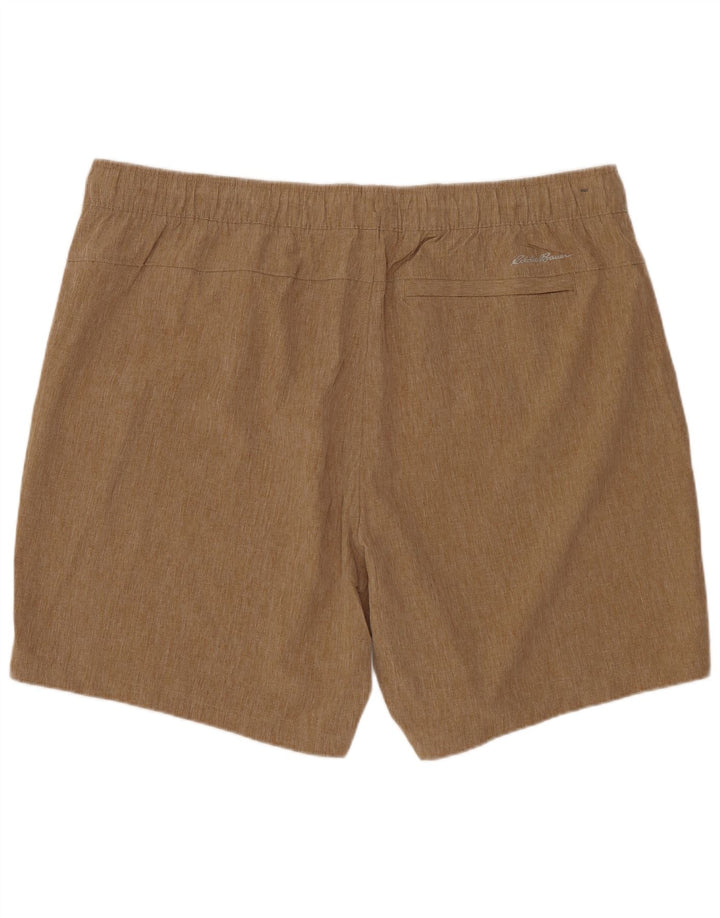 EDDIE BAUER Herren Freizeitshorts 2XL W42 Beige Polyester