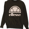 ELLESSE Mens Graphic Sweatshirt Jumper Small Green Cotton Vintage Ellesse and Second-Hand Ellesse from Messina Hembry 